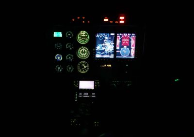 Classic Aviation Bell 407 Front IP Night